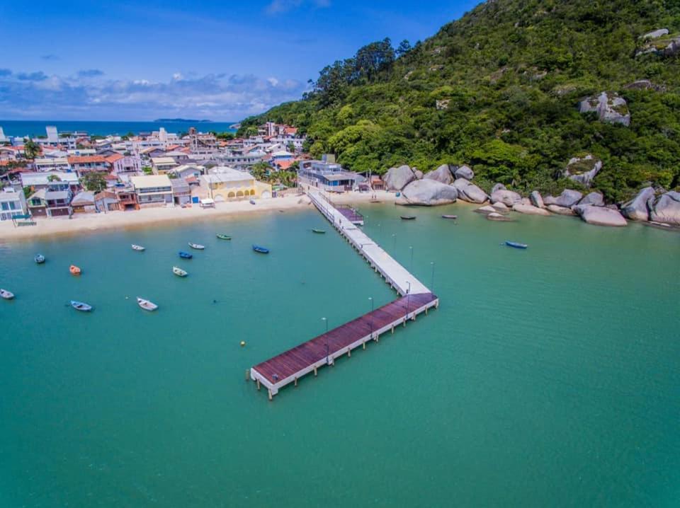 Casa Com Por Do Sol Em Canto Grande - Casa Beira Mar Bombinhas Eksteriør bilde